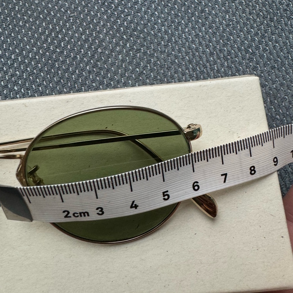 OLIVER PEOPLES x THE ROW Board Meeting Round Sunglasses - Picture 5 of 6